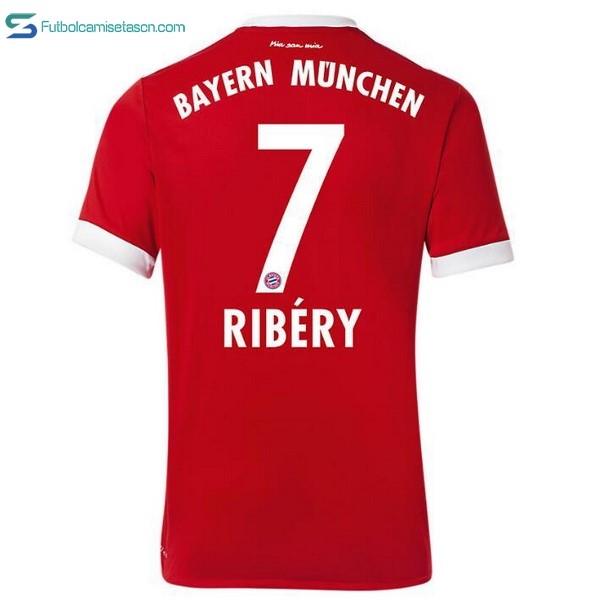 Camiseta Bayern Munich 1ª Ribery 2017/18